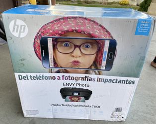 Brand new HP all in one wireless photo, print, copy and fax (retail $195)