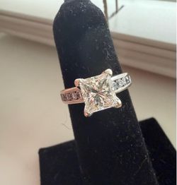 14k gold diamond ring