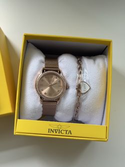 Invicta Watch + bracelet women