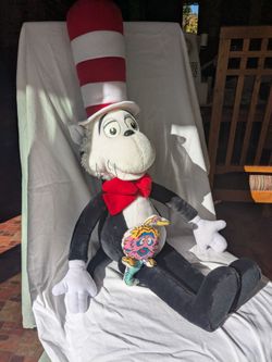 Vintage special edition of Cat in the Hat stuffed toy