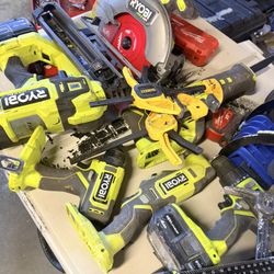 ALL MY RYOBI TOOLS 🧰 