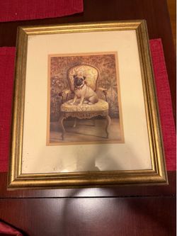Pampered Pug Print