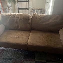Suede Couch 100 Obo