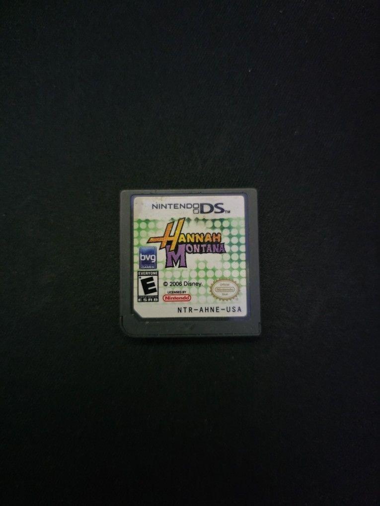 Hannah Montana Game Nintendo Ds