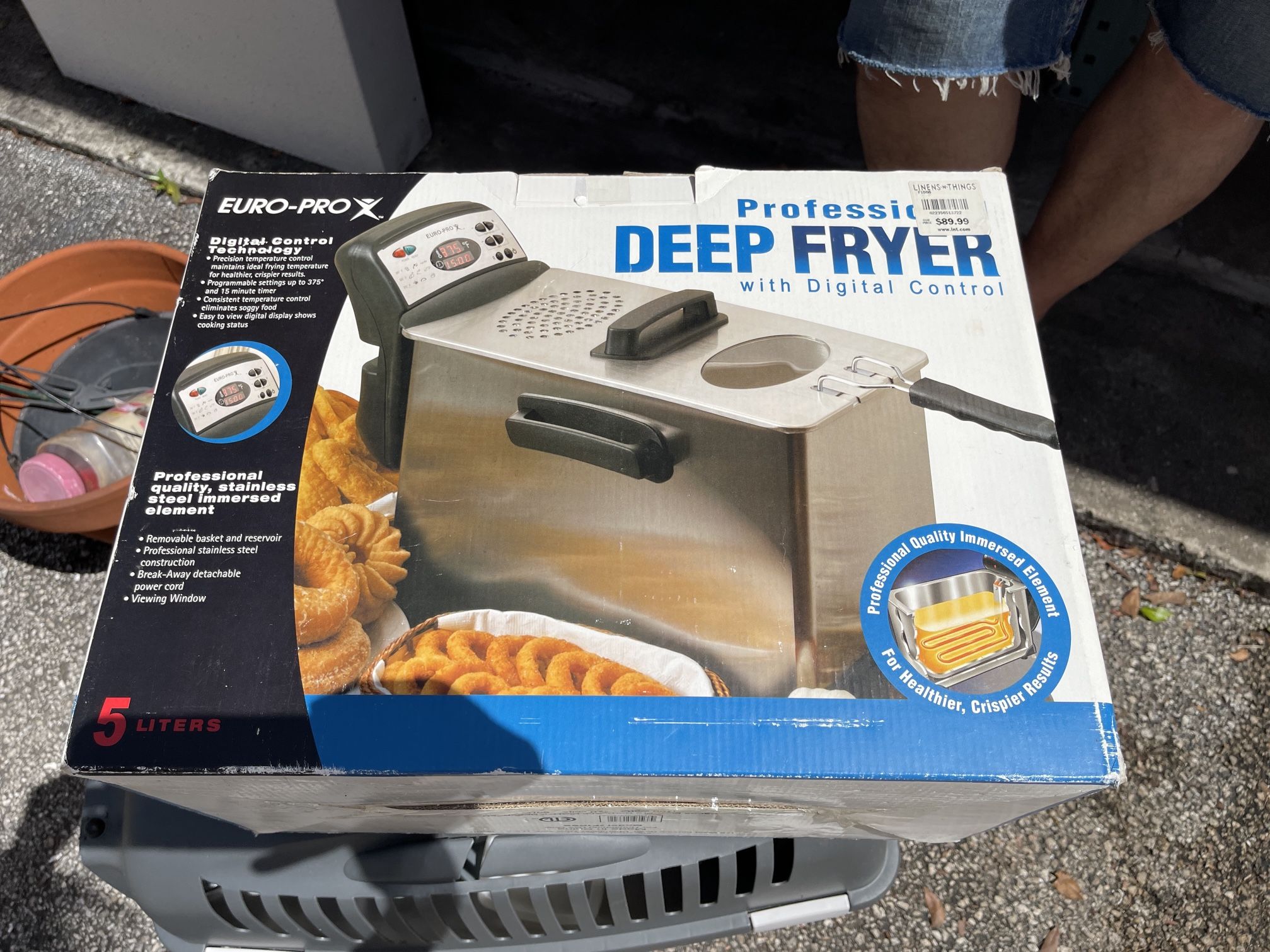 Euro Pro-X Deep Fryer 5L