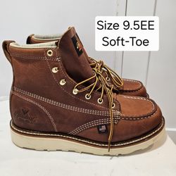 Thorogood Soft Toe Work Boots Size 9.5EE