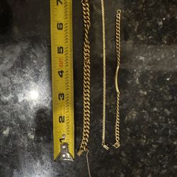 33.5 Grams 14k Yellow Gold Bracelets 