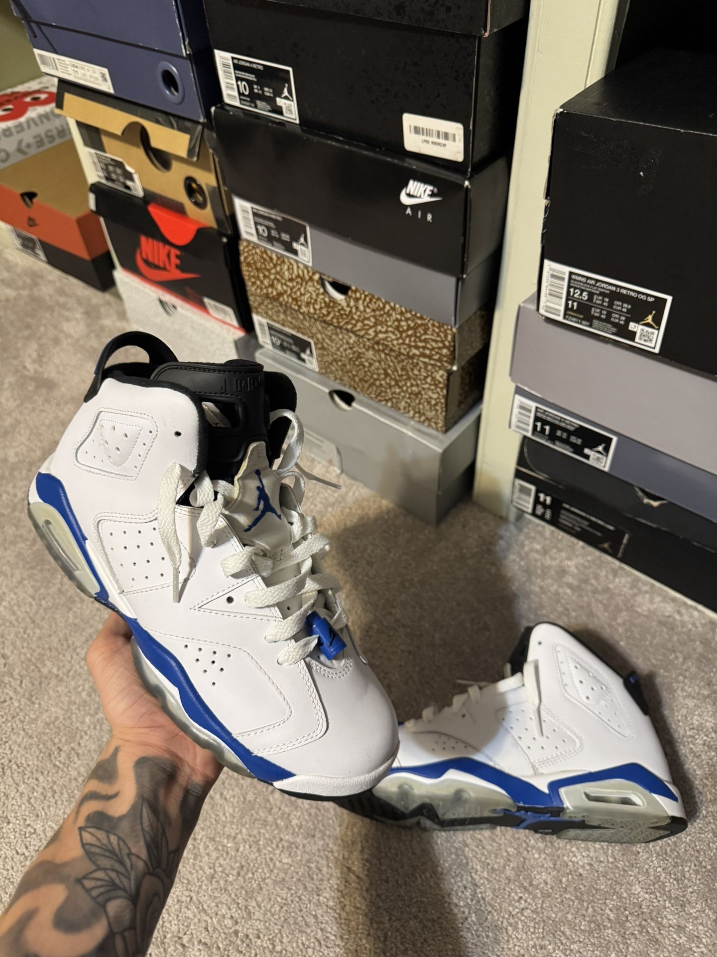 Air Jordan 6 Retro ‘Sport Blue’