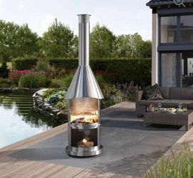 Brand new chimney stainless steel