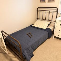 Twin Bed Metal Frame