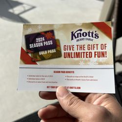 Knotts Day Passes