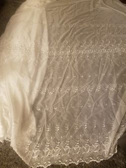 10 yards Euro style sheer Curtains