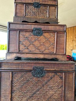 Storage / decorative wood crates