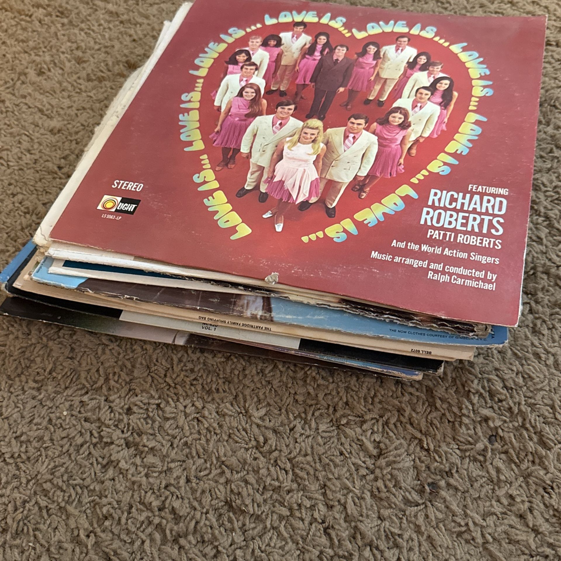 About 15 12inch Vintage Vinyl