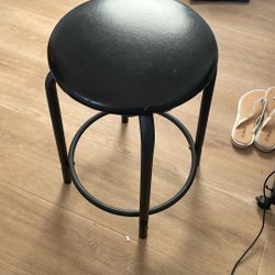 Black stool
