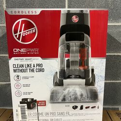 Hoover ONEPWR SmartWash Cordless Carpet Cleaner with Battery & Charger