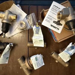 Pressure Reducing Valves 6 pc lot