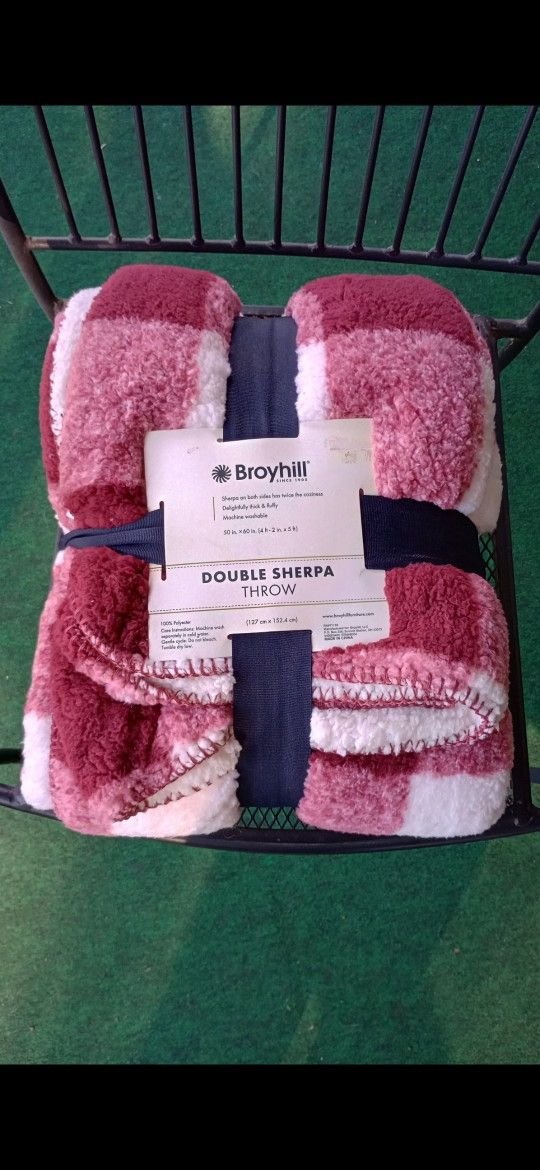 Double Sherpa Blanket