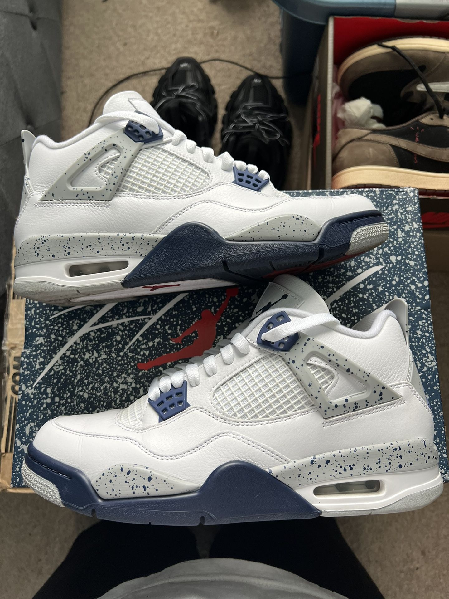 Jordan 4 Midnight Navy