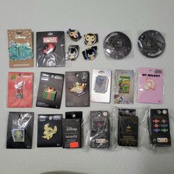 Loungefly & Other Assorted Brand Pins 