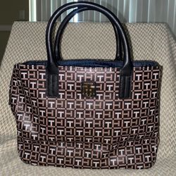 MONOGRAM TOMMY HILFIGER TOTE BAG (BRAND NEW)