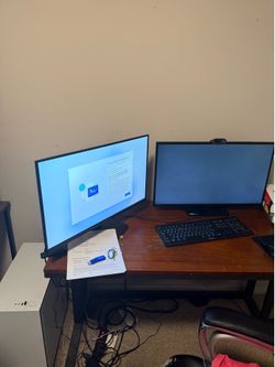 iBuyPower PC with 2 monitors - $900 CHEAP
