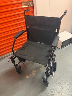 Folding Transport Wheelchair