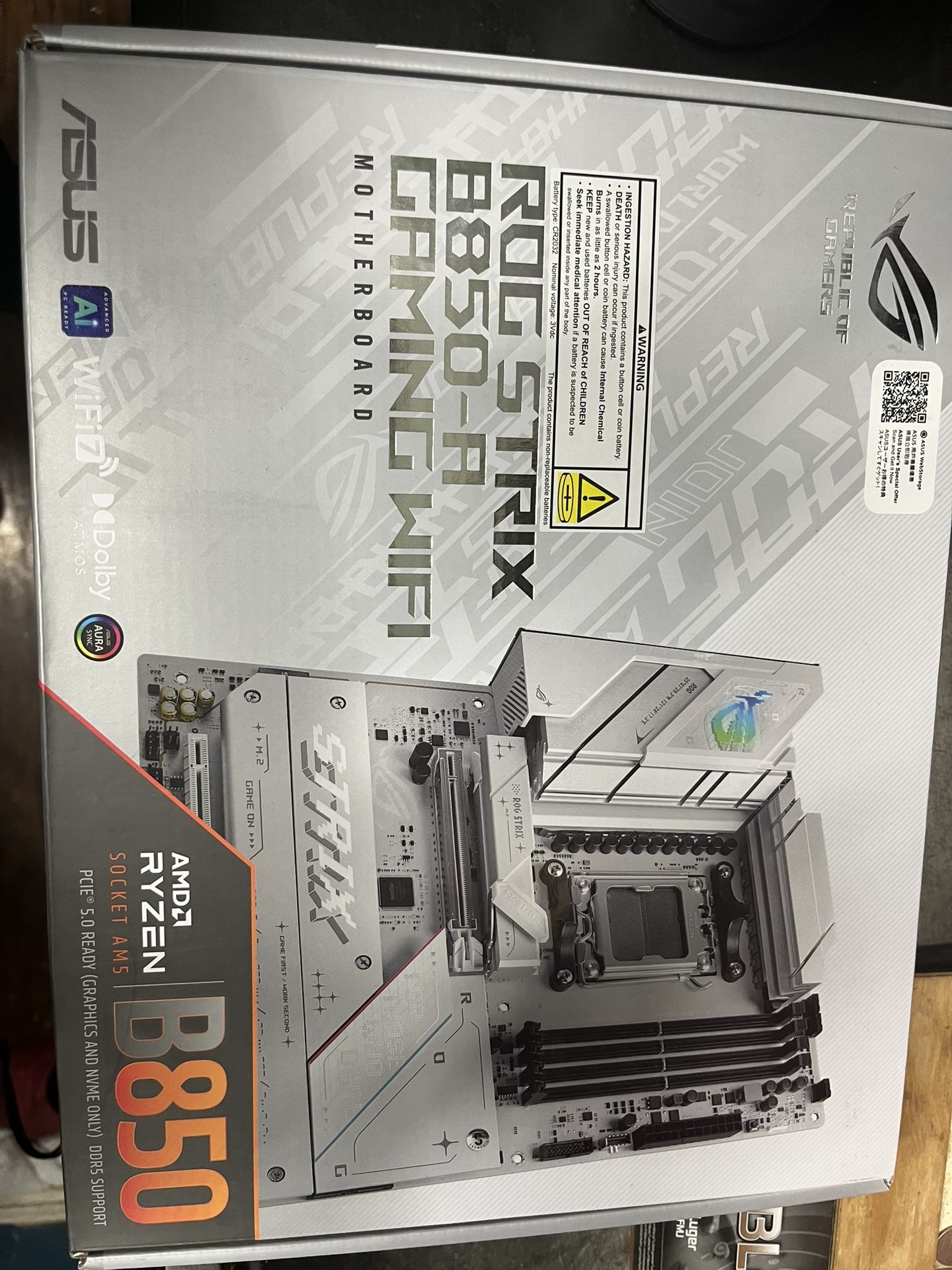 Rog STRIX B850-A