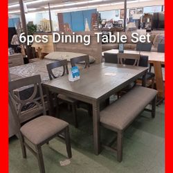 💥 6pcs Dining Table Set 