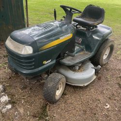 Craftsman Riding Lawn Mower 