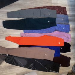 Gymshark And Amazon Leggings 