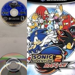 Sonic Adventure 2 Battle (Nintendo GameCube, 2004) - DISC ONLY Tested Authentic