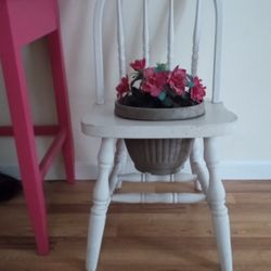 Vintage Chair Plant Stand
