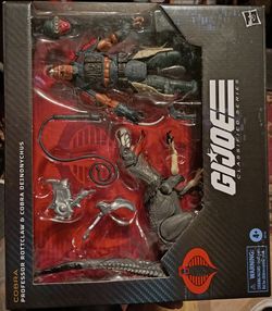 G.I. Joe Classified Professor RottClaw and Cobra Deinonychus