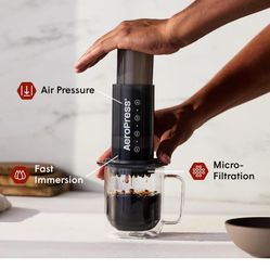BRAND NEW- AeroPress Original Coffee Press - All-in-One French Press- Portable Coffee Maker