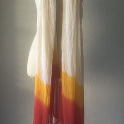 Women's Multicolor Ombre Rectangle Scarf Fashion Accessory
