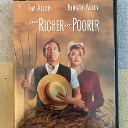 For Richer Or Poorer DVD Tim Allen Kirstie Alley Comedy