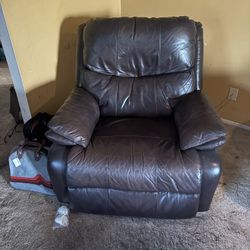 Leather Recliner 