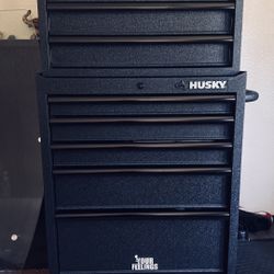 Husky Black Forged Carbon Fiber Style Tool Box Set $550