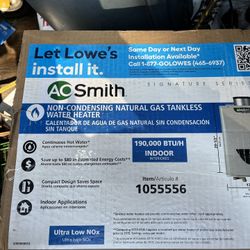 Tankless Water Heater