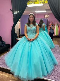 Quinceañera Dresses, 1 Long dress and 1 short dress