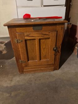 Vintage White Clad End Tables