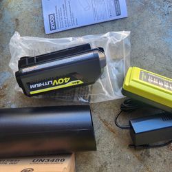 Ryobi 40v Cordless Jet Fan Blower New In Box 
