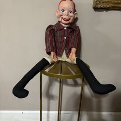 Vintage HOWDY DOODY VENTRILOQUIST DOLL MOUTH MOVES