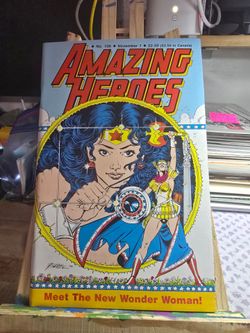1986 marvel Comics a Amazing Heroes the new Wonder Woman #106