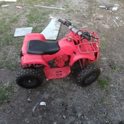 Atv 50 Cc For Kids Not That Used Justo A Little Wear On Chain Brakes 