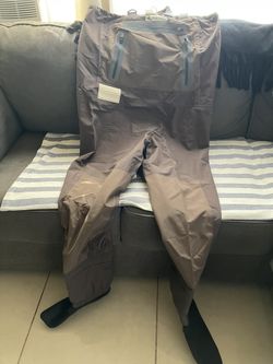 Chest Fishing Waders for Men and Women, 3-ply Nylon Waterproof Lightweight Waders with 4mm Neoprene Stockingfoot … 