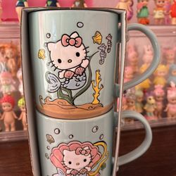 Hello Kitty Mermaid Mugs 