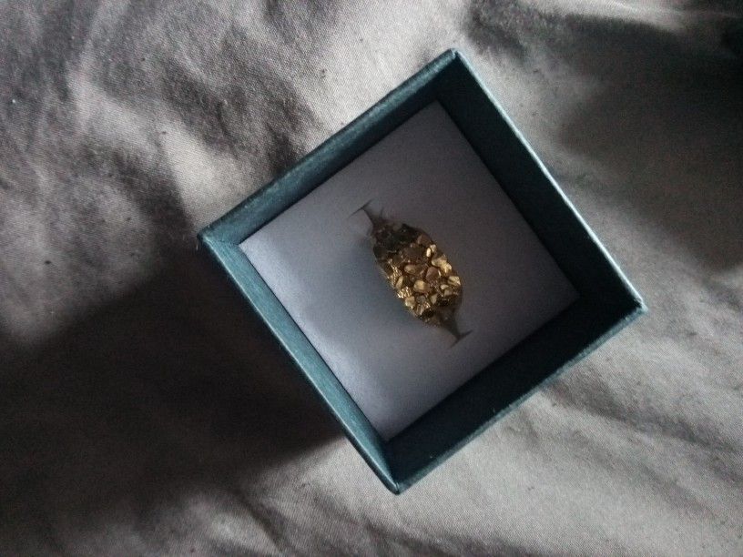 Gold 10k Nugget Ring