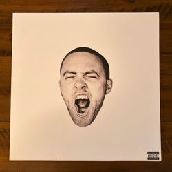 Mac Miller GO:OD AM Silver Urban Outfitters Exclusive Vinyl Record